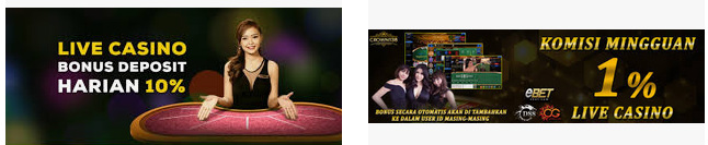 Promo live casino sbobet online